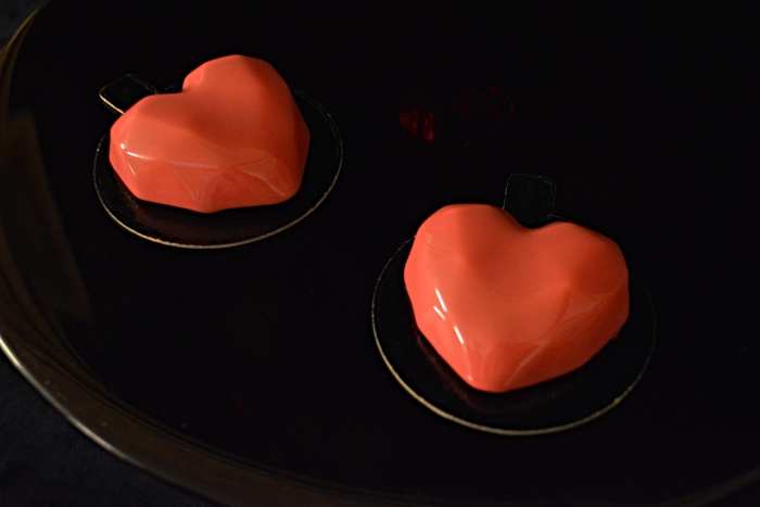 "Two Hearts" cake
